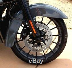00-19 Genuine Harley CVO Touring Front Wheel 19x3.5 Rim Battleship Street Glide