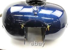 08-17 harley-davidson street glide BLUE OEM GAS TANK FUEL PETROL RESERVOIR