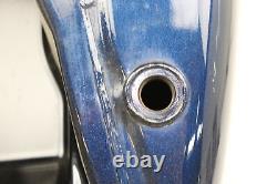 08-17 harley-davidson street glide BLUE OEM GAS TANK FUEL PETROL RESERVOIR