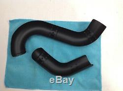 09-16Harley Street Glide Exhaust Header Pipes Heat Shields Ceramic Coat Cerakote