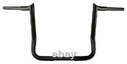 14 Monkey Bar Black Handlebars Harley Street Glide Electra Flht Flhx Ultra