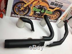 17-20Harley Street Glide Exhaust Header Pipe Heat Shield Ceramic Coated CeraKote