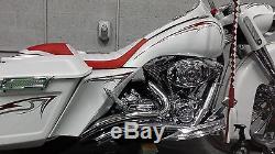 1997-2007 Street Glide Stretched Extended Side Cover Gas Tank Shrouds Bagger