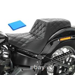 2-Up Gel Seat for Harley Softail Street Bob 18-23 Craftride SP6B
