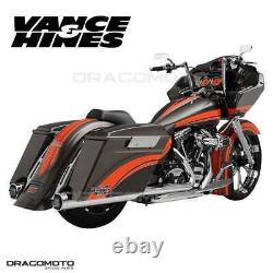 2008-2011 Harley FLHX 1584 ABS STREET GLIDE 16773 EXHAUST Vance & Hines Monster