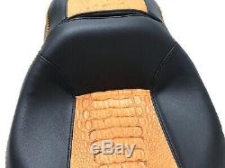 2008-2018 Street Glide HARLEY Touring P52320-11 Orange Gator SEAT COVER ONLY