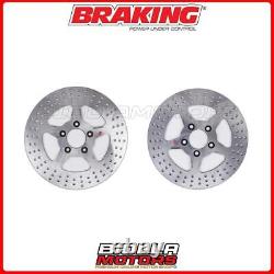 2009 Harley Davidson Fxdb Dyna Street Bob 1584 Braking Disc Kit Front