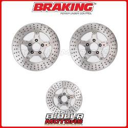 2010 Harley Davidson Flhx Street Glide 1584 Braking Disc Kit Front