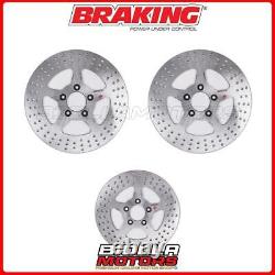 2013 Harley Davidson Flhx Street Glide 1584 Braking Disc Kit Front