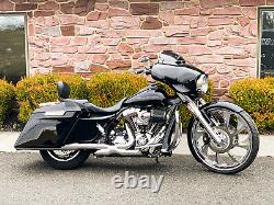 2014 Harley-Davidson Touring Street Glide FLHX Raked Stretched Big Wheel Bagger