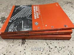 2016 Harley Davidson Street Models Service Shop Manual Set W Parts & Electrical