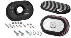 2017 Harley Davidson FLHX Street Glide 107 CI K&N High Flow Intake Air Filter