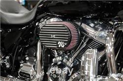 2017 Harley Davidson FLHX Street Glide 107 CI K&N High Flow Intake Air Filter