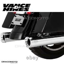 2018-2022 Harley FLHXSE ABS STREET GLIDE CVO 117 16714 Vance&Hin Exhaust