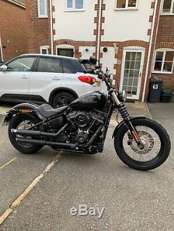 2019 Harley Davidson Softail Street Bob Fxbb 107 1745cc Fsh Vance Hines Prestine