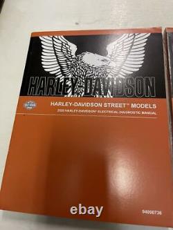 2020 Harley Davidson Street Models Service Shop Repair Workshop Manual Set W EDM