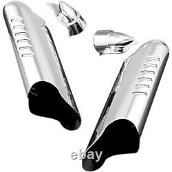 2350-0158 Kuryakyn Chrome Fork Covers for Harley Road King Street Mod 00-13