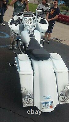 6 Rear Fender for Harley Davidson Touring Street Glide Bagger FLHX Motorcycle