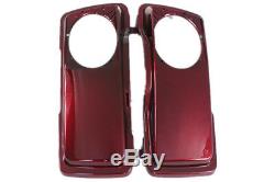 6x9 Speaker Lids for 1993-2013 Harley Street Road King Glide Ember Red Sunglo