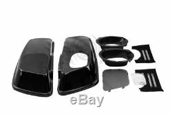 6x9 Speaker Lids for 2014-2020 Harley Saddlebags Street Road King Glide