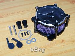 Air Cleaner Intake Filter For Harley Dyna Softail Touring Street Glide Fat Bob