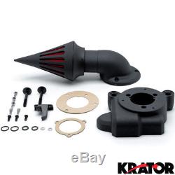Air Intake Spiked Black For 2014-2015 Harley Davidson Street Glide Special