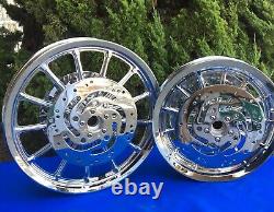 Available Now Harley Street Bob CHROME Mag Dyna Rims These HARLEY wheels