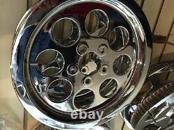 Available Now Harley Street Bob CHROME Mag Dyna Rims These HARLEY wheels