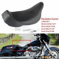 Bare Bones Solo Seat For Harley Touring Street Glide FLHX 08-20 Driver Cushion