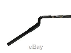 Black 10 Rise Handlebar Monkey Baggers Bar For Harley Electra & Street Glide