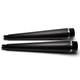 Black 4 Megaphone Slip-on Exhaust for Harley-Davidson FLHX Street Glide 09-09