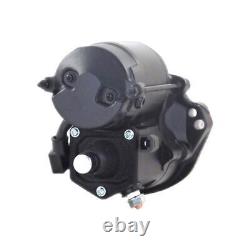 Black Push Button Starter Fits Harley Davidson Flhx Street Glide Flstc Heritage