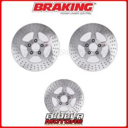 Braking Disc Kit Harley Davidson Flhx Street Glide 1584 2008 2013 Ante