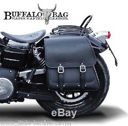 Buffalo Bag 25L Satteltasche Aspen links Harley Davidson Dyna Street Bob Fat Bob