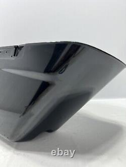 Damaged 2014+ OEM Harley Right Saddlebag Vivid Black Street Glide