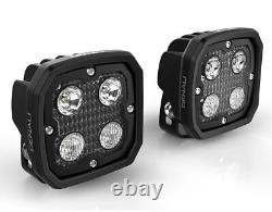 Denali D4 TriOptic LED Light Kit Black Harley Davidson Street 750 2015 2018