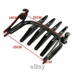 Detachable Backrest Sissy Bar Luggage Rack Fit For Harley Street Glide 2014-2020