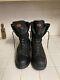 Distressed Harley Davidson USA Military Motorcycle Lace Up Boots 10 M