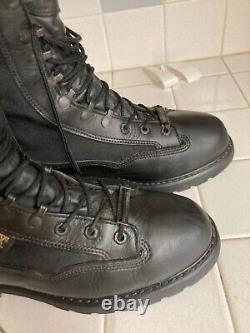 Distressed Harley Davidson USA Military Motorcycle Lace Up Boots 10 M