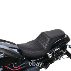 Driver Passenger Seat Fit For Harley Dyna Fat Bob FXDF Street Bob FXDB 06-17 16