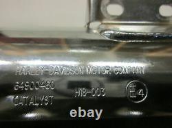 E162. Harley Davidson Softail Street Bob Exhaust End Silencer Back Box 64900460