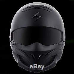 EXO-COMBAT böser Motorrad Streetfighter Jethelm Harley Bobber Style Kylo Ren