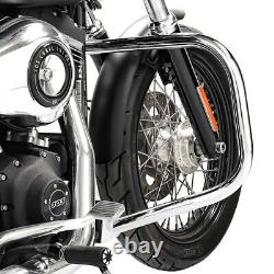 Engine Guard for Harley Davidson Dyna Street Bob 06-17 Craftride DN1 chrome