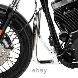 Engine Guard for Harley Davidson Dyna Street Bob 06-17 Craftride DN1 chrome