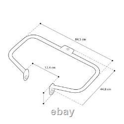 Engine Guard for Harley Davidson Dyna Street Bob 06-17 Craftride DN1 chrome