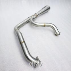 Exhaust Custom Pipes 2-1 Fit Harley Davidson Street Glide 2006-2016 Full System