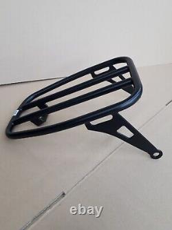 Fehling 6257 Passenger Rack BLACK Harley Softail Street Bob Type FXBB Solorack