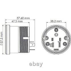 Fuel Gauge Koso HD-02F H-D 1690 FLHX Street Glide 2008-2010