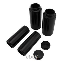 Full Fork Cover Black For Harley-Davidson Softail M8 Street Bob FXBB FXBBS 18-23