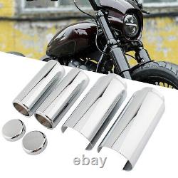 Full Fork Cover Set For Harley-Davidson Softail M8 Street Bob FXBB FXBBS 2018-21